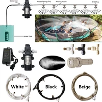 garden water spray nozzle ectric pump misting system nebulizer for flowers plant greenhouse patio irrigation 6m 18m