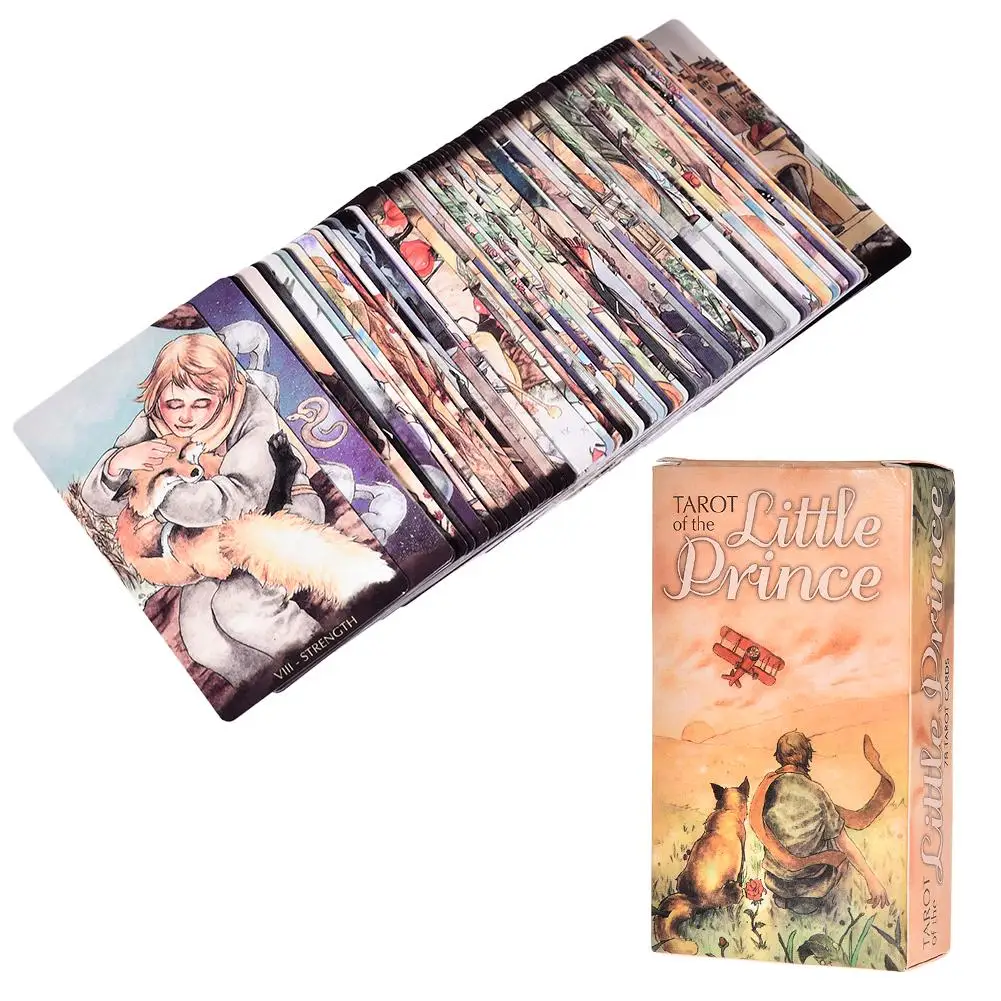 Таро карты всех английская 78 в стиле Маленький принц колода карт Семья вечерние