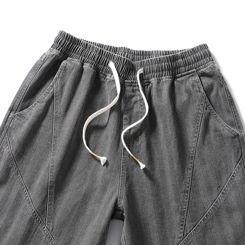 Для мужчин летние джинсы шорты 2021 новые мужские молодежные размера плюс