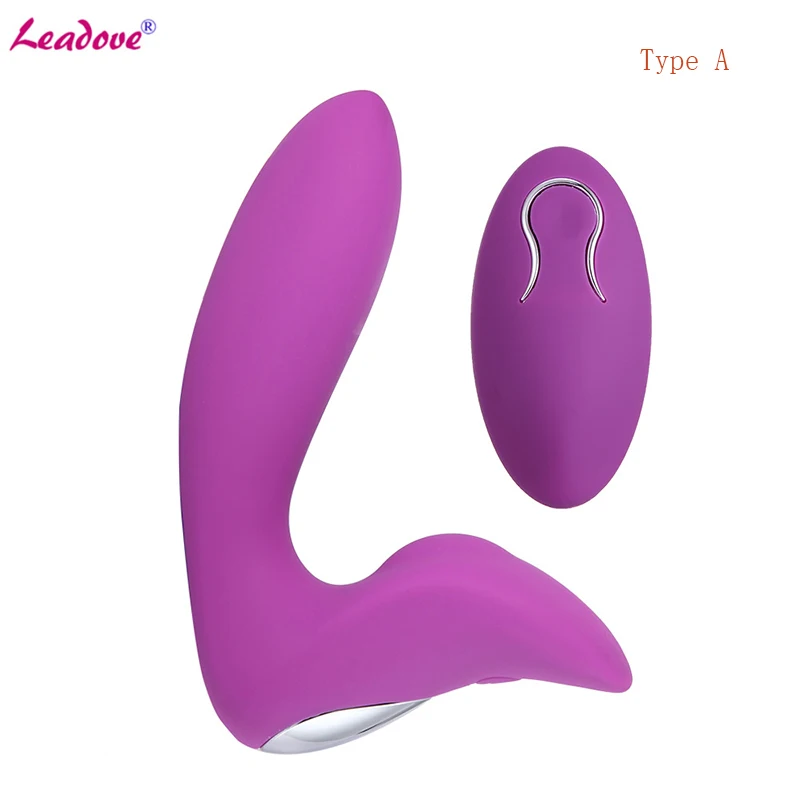 12 Скоростей USB Анальная пробка вибратор вращающийся массажер простаты