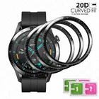 Закаленное стекло 20D с изогнутыми краями для Huawei Watch GT2 Pro GT3 GT 2 3 46 мм, Защитная пленка для экрана, аксессуары для умных часов