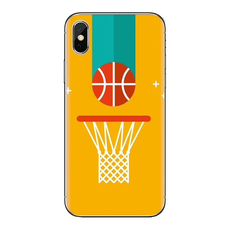 Для Samsung Galaxy A3 A5 A7 A9 A8 звезда A6 плюс 2018 2015 2016 2017 прозрачные мягкие чехлы Баскетбол