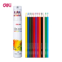 deli professional colored pencils set oil watercolor wood color pencil art painting drawing colour colours barreled