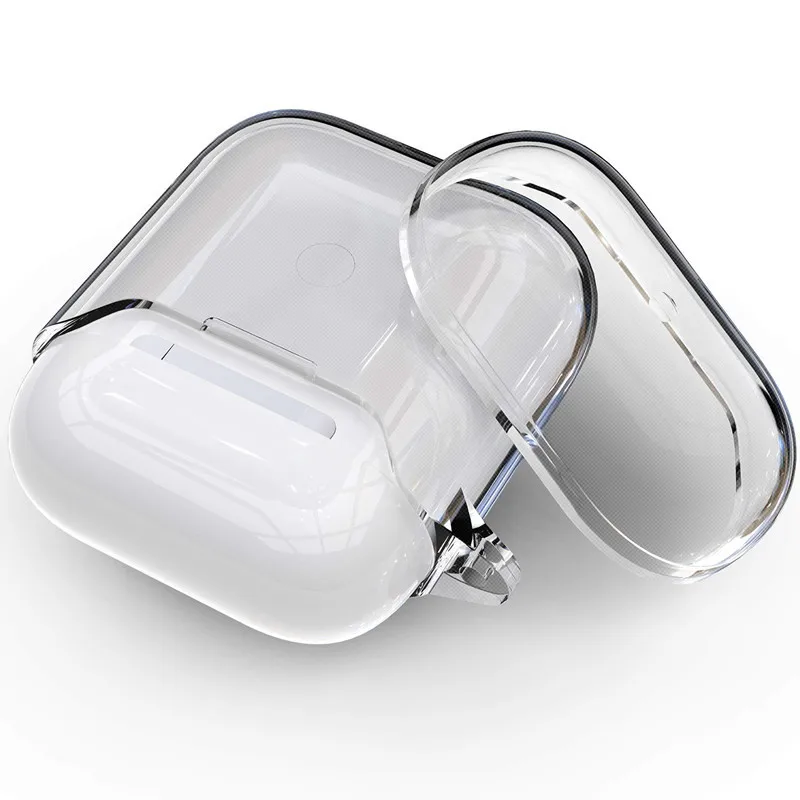 Двойные Чехлы для AirPods защитный чехол беспроводных наушников Bluetooth Airpods 2 1 шт.