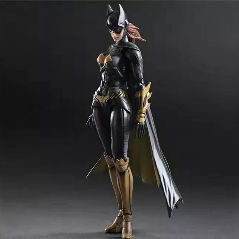 Играть Искусство kai Batman Arkham Супер Герои dc фигурки летучая мышь PA girl 25 см Горячая Коллекция моделей Игрушек для подарков - Цвет: BAT GIRL