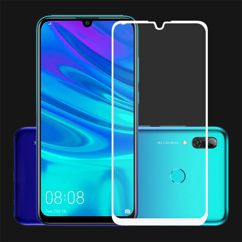 Закаленное стекло 9H с полным покрытием для Huawei P Smart Z Plus 2019 Защита экрана FIG LX1 LX2 LX3