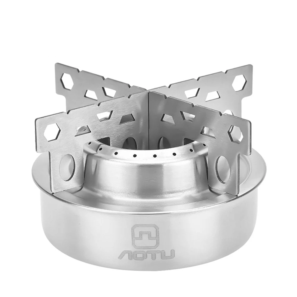 Уличная горелка комбинированный набор походная плита спиртовая мини