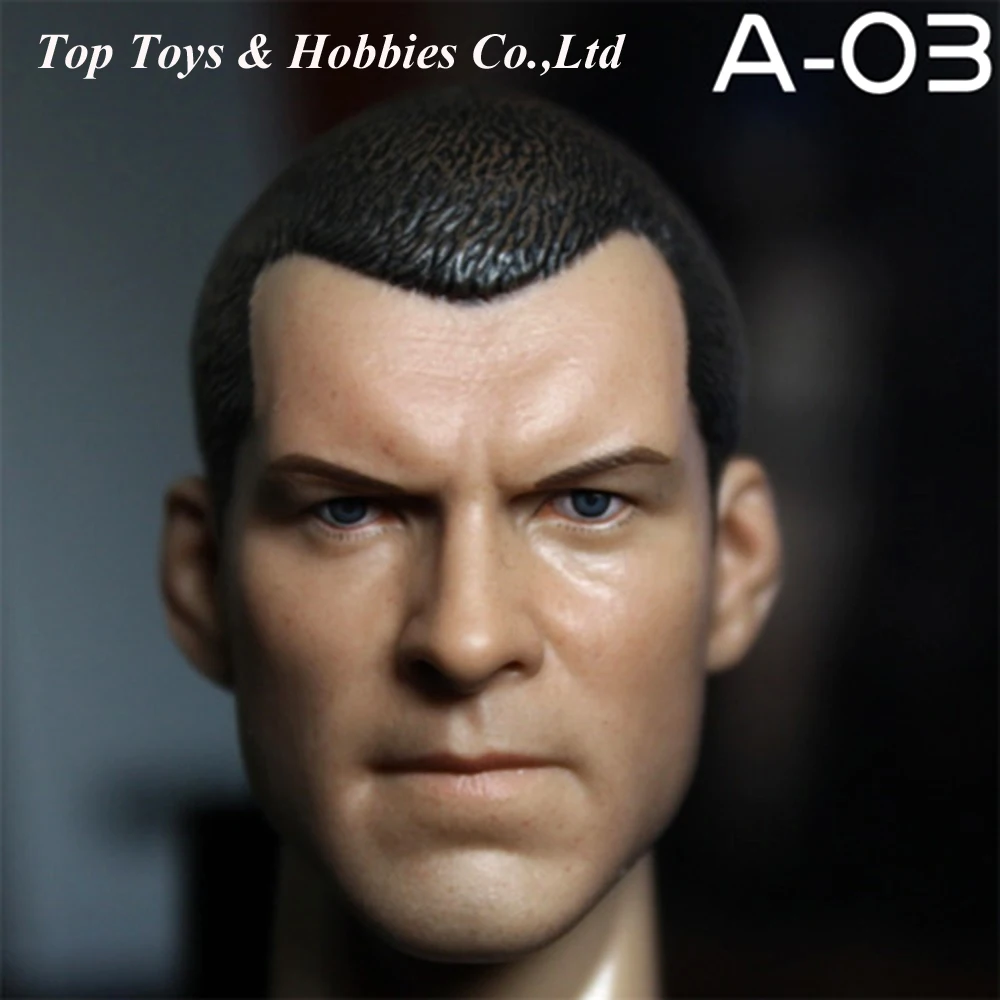 

In Stock 1/6 Sam Worthington Head Sculpt W Neck Adaptor For 12'' Action Figure Model Toy Fit 12'' Action Figure