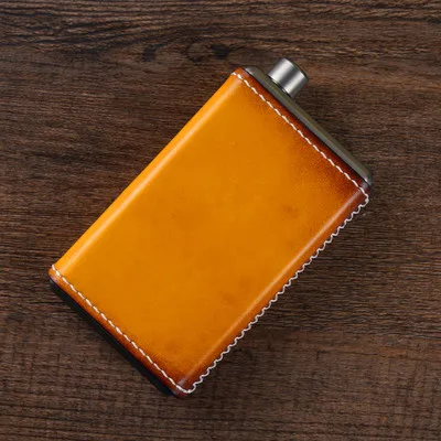 Ti9307 And Holster Keith титановая фляжка, кувшин, портативный винный горшок для виски, спортивный кувшин, чистый титановый винный горшок с воронкой, походная посуда - Цвет: Ti9307 And Holster