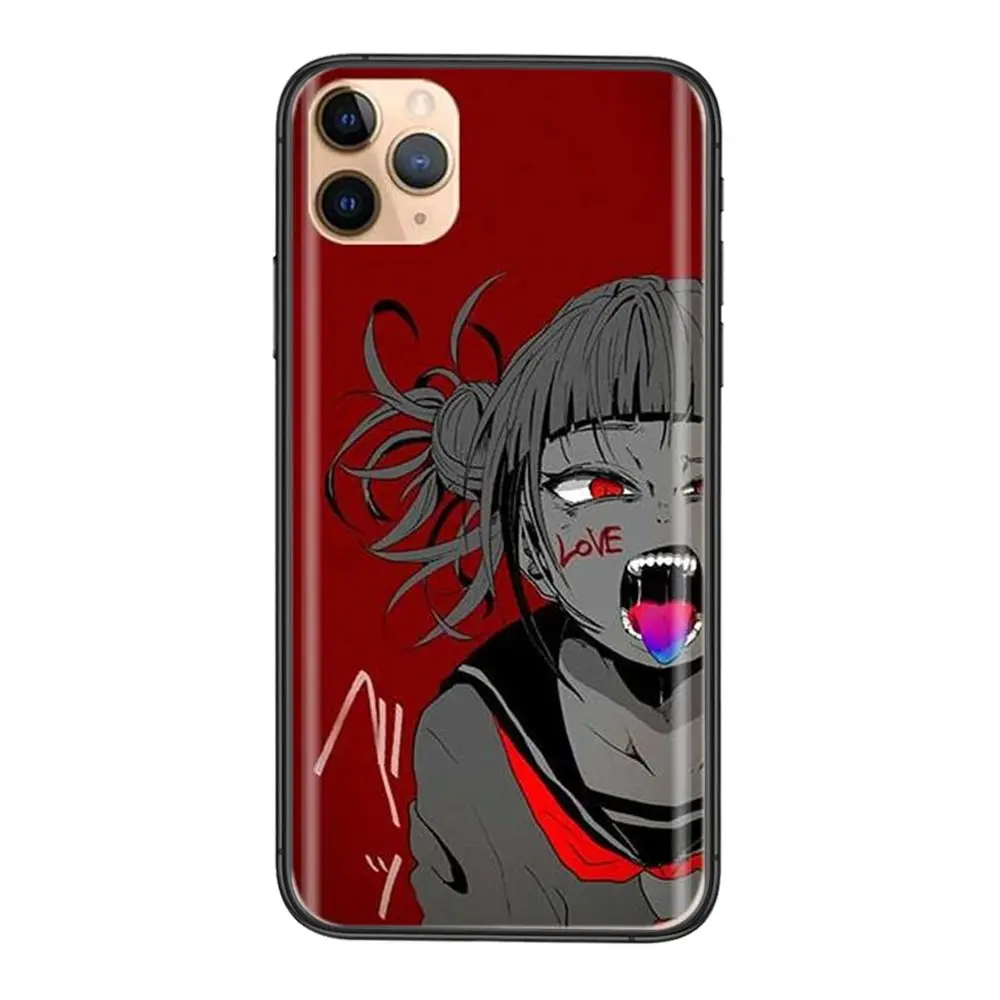 Аниме Himiko Toga Boku No Hero Академия для iPhone 12 11 X XR XS Max Mini Pro 8 7 6 6S Plus SE 2020 5 5S 5C покупка