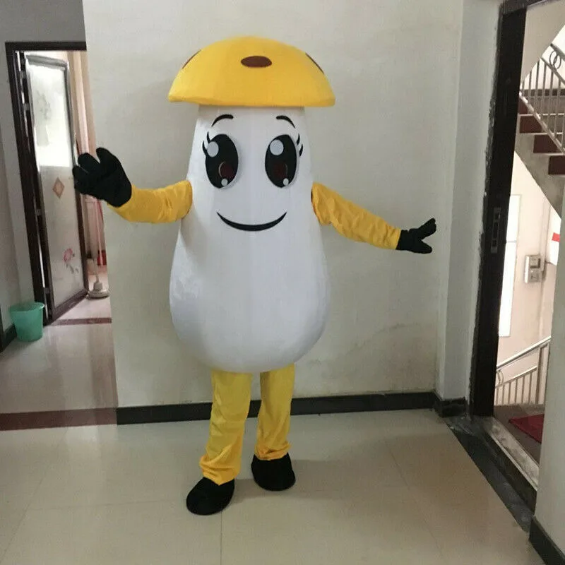 

Mushroom Mascot Costume Suit Cosplay Party Game Dress Outfit Halloween Adult