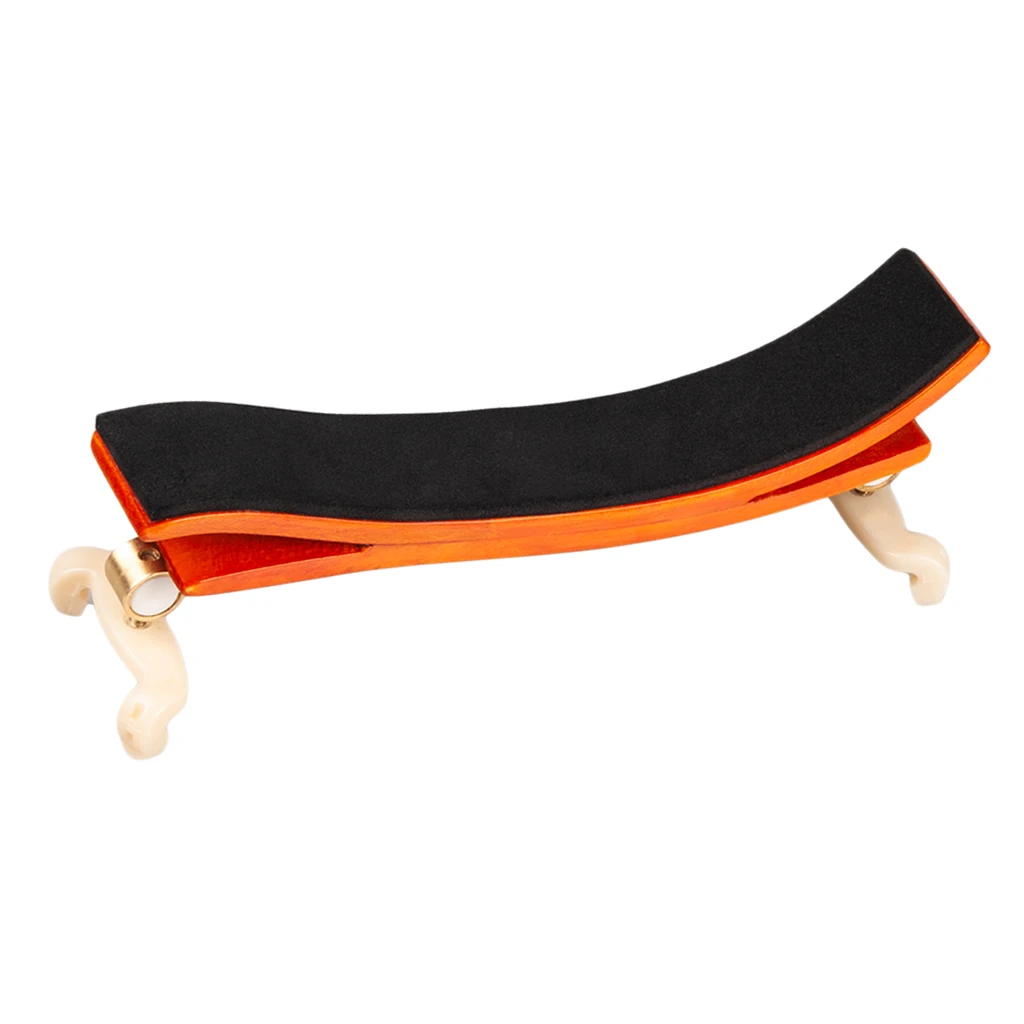 

Maple Wooden Adjustable Height Violin Rest Holder For 3/4 4/4 Violins Accessory