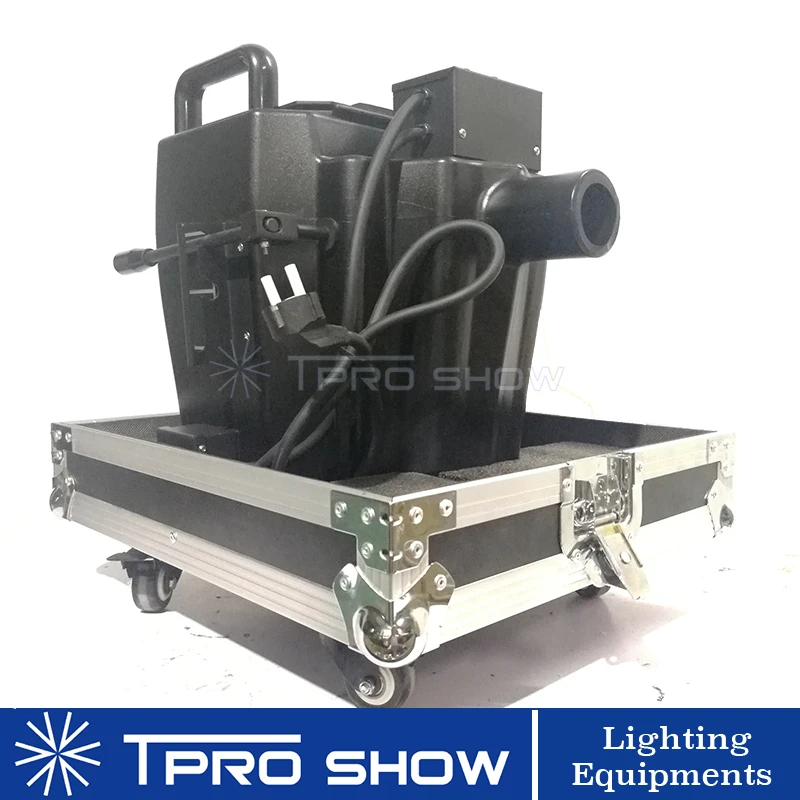 Cheap Niska maszyna do mgły 3500W suchy lód maszyna do mgły skrzynia transportowa koszyk pakowanie woda ziemia leżąca maszyna do dymu sprzęt DJ na ślub