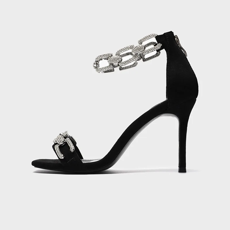 

New fashion open toe high heel sandals in summer 2021