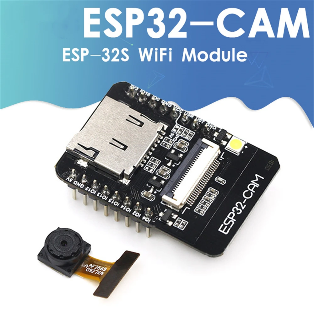 ESP32-CAM WiFi + Bluetooth модуль камеры макетная плата ESP32 с модулем OV2640 2MP для Arduino - купить