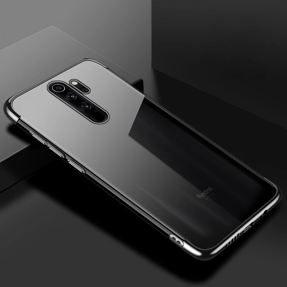 Black Роскошный кейс из силикона чехол для спортивной камеры Xiao mi Red mi Note 8 7 6 Pro 7A 6 6A K20 Pro Чехол для Xiaomi mi 9 SE 8 A2 A3 Lite 9T CC9 CC9E - Цвет: Black