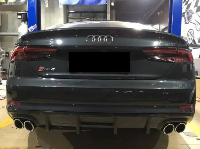 Автомобильный спойлер для переднего и заднего бампера из углеродного волокна