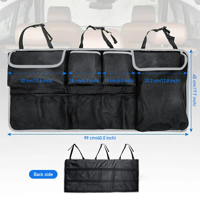Сумка для багажника автомобиля многофункциональный органайзер из ткани Оксфорд