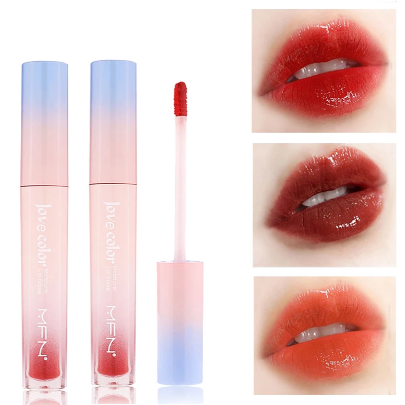 Матовый блеск для губ макияж жидкая губная помада зеркало длительная пикантная
