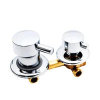 2345 ways water outlet screw thread center distance 10cm 12 5cm mixing valve brass bathroom shower mixer faucet tap cabin