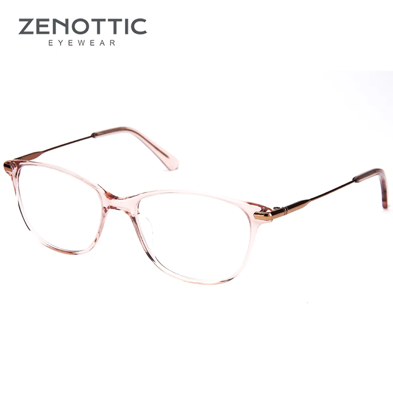 ZENOTTIC очки по рецепту, оправа для женщин, оптические очки для близорукости, оправа для очков, женские прозрачные линзы, прямоугольные поддельные очки