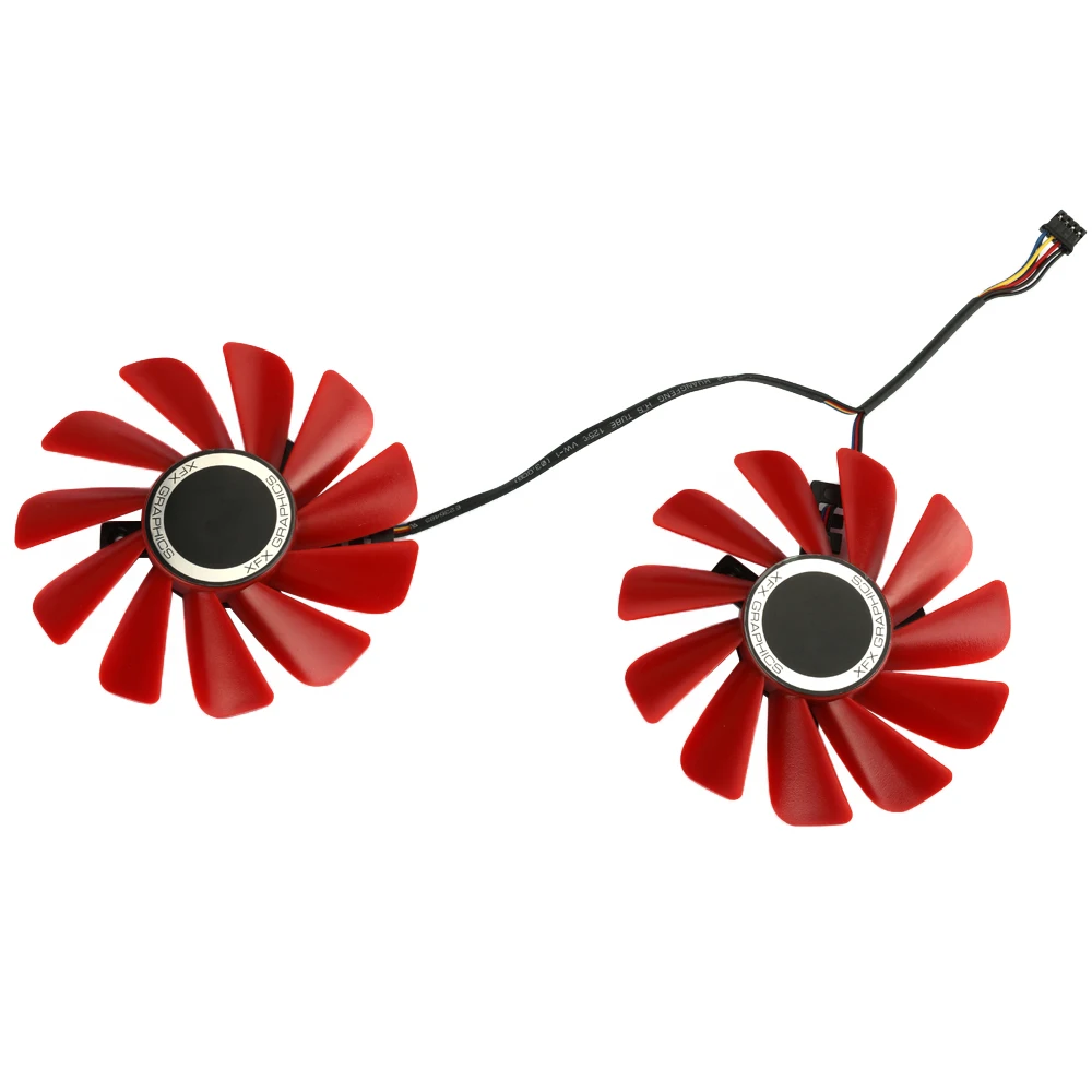 Сменный кулер для видеокарты XFX RX 560D 570 580 Vega 85 мм 0 45amp 4Pin|Кулеры и системы