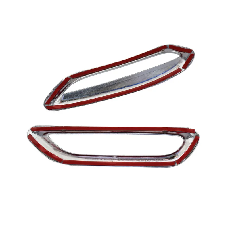 

Чехол для Nissan Qashqai J11 2014 + ABS, хромированный задний отражатель, противотумансветильник фара, отделка, рамка, Стайлинг, 2 шт.