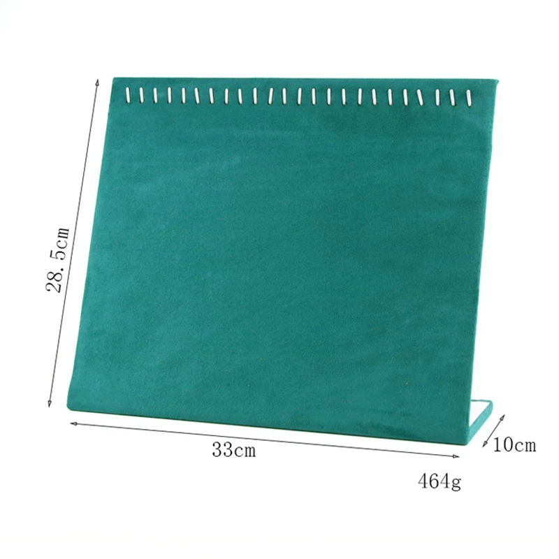 

Necklace Chain Jewelry Tray Jewelry Display Organizer Holder Pad Showcase Display Stand