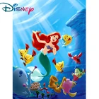 Disney 5D Diy алмазная живопись мультфильм наряды маленькой Русалочки, праздничные платья принцессы, вышивка крестиком мозаичное украшение стены детский подарок