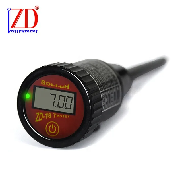 

LCD display soil ph meter tester