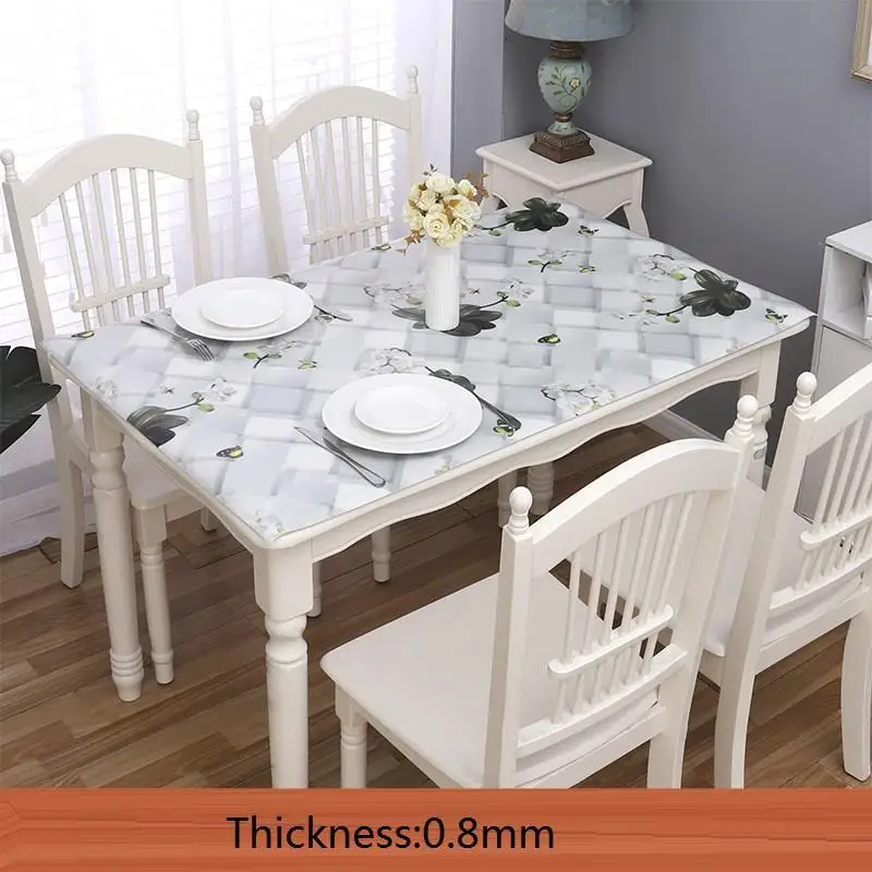 Потертая шикарная скатерть Tafel Kleed домашний предмет пластиковая прямоугольная из