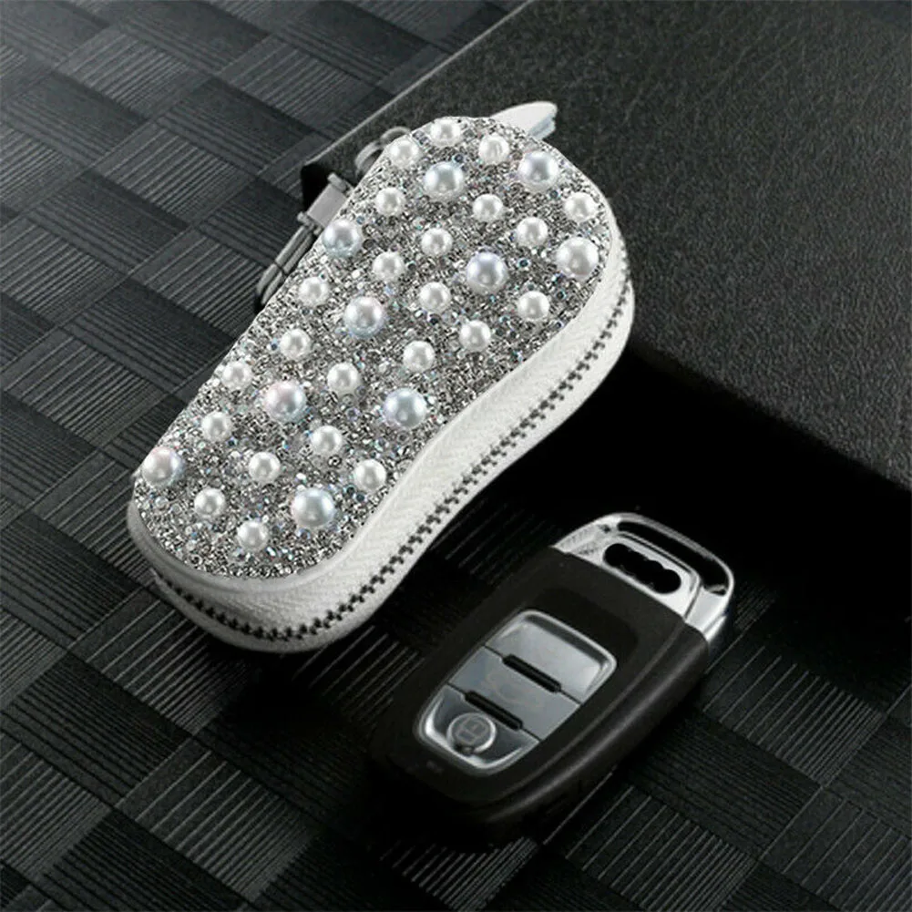 Роскошный женский чехол-накладка с кристаллами и жемчугом | Автомобили мотоциклы