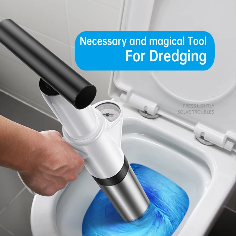 Desatascador de alta presi&oacute;n para inodoro, alta presi&oacute;n para desatascador de cuarto de ba&ntilde;o, ducha, fregadero y ba&ntilde;era-1