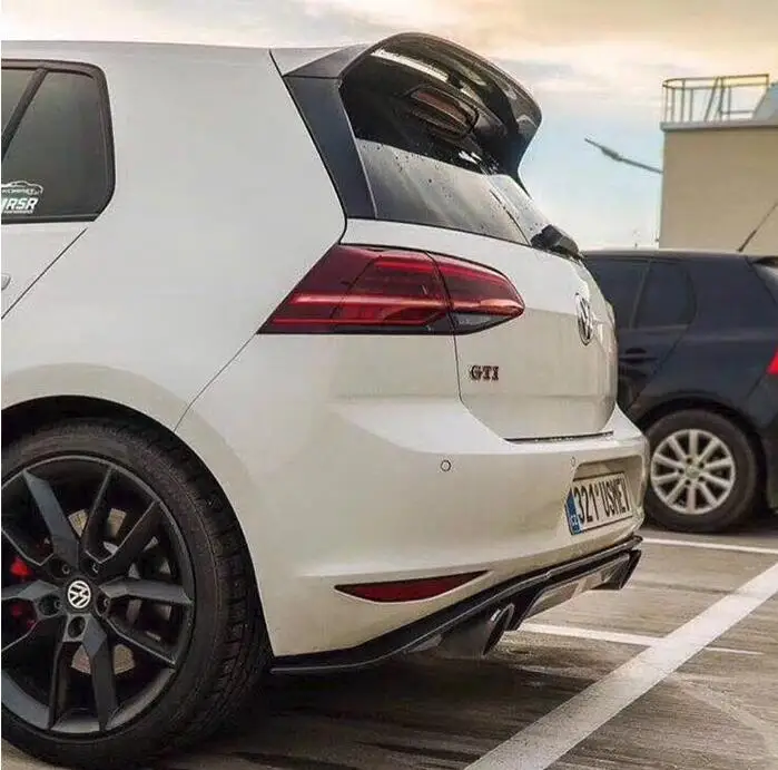 Для Golf 7 MK7 Golf спойлер- ACS ABS Материал заднее крыло автомобиля праймер цвет задний спойлер для Volkswagen Golf 7,5 спойлер