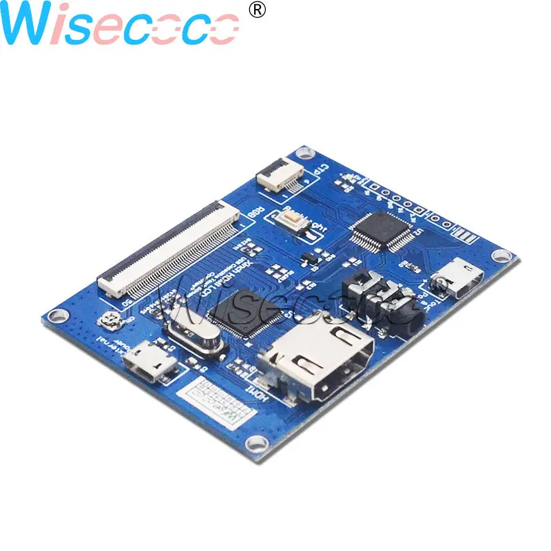 Wisecoco RGB LVDS USB HDMI аудио драйвер платы контроллер совместим с емкостным сенсорным экраном панели plug and play