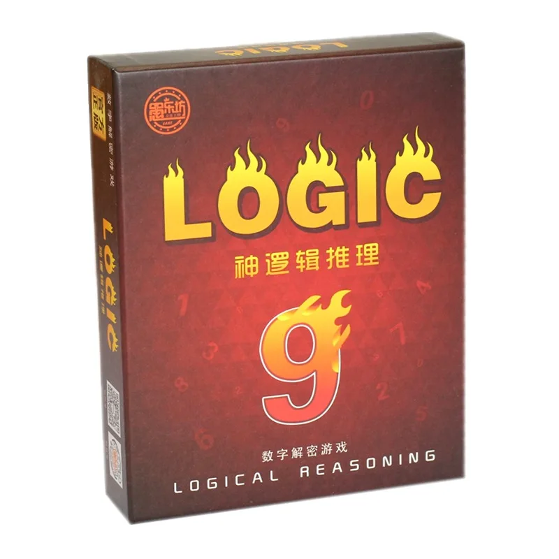 

Divine logic reasoning digital decipherment table game 2-4 people vs. war benefit intelligence board game card student card