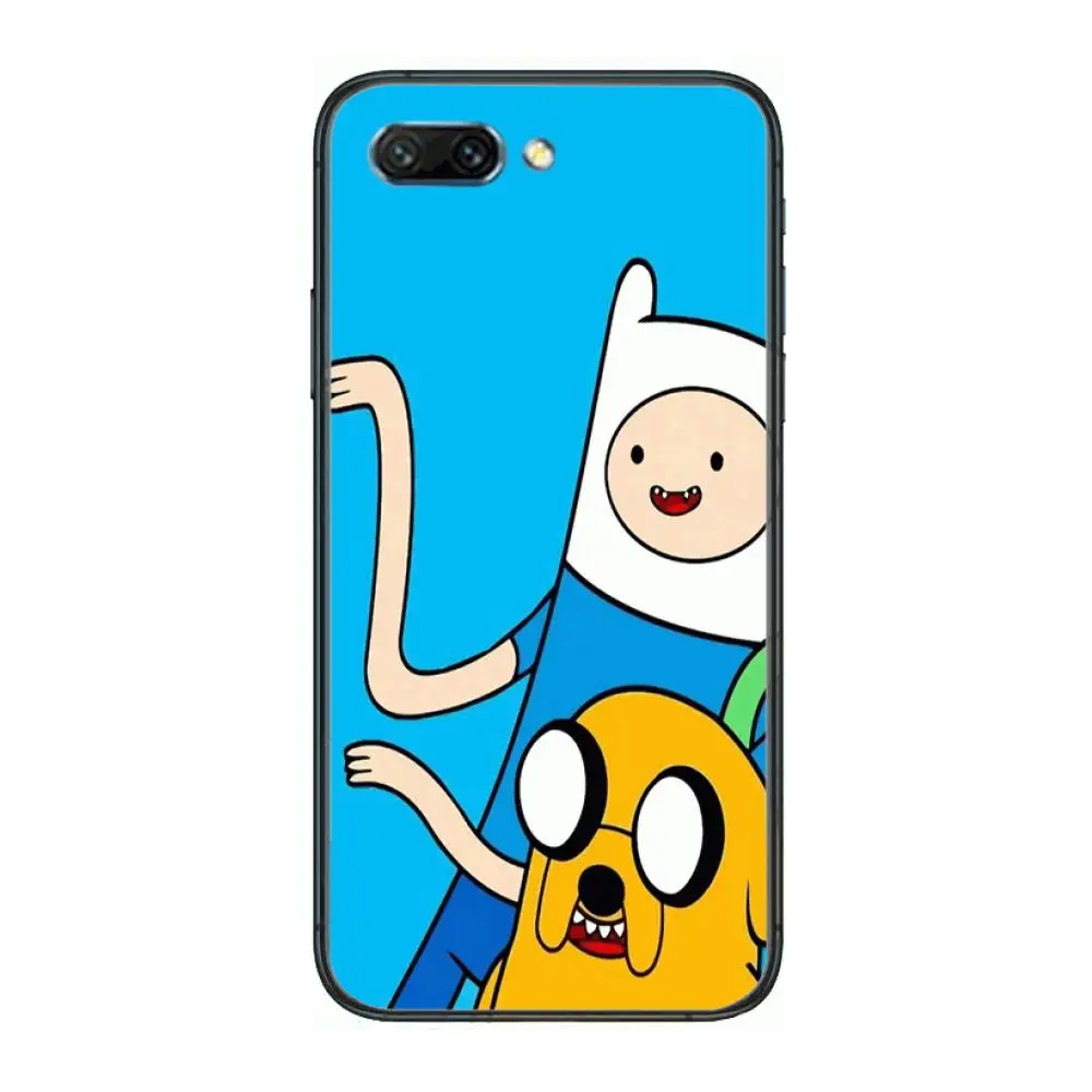 

Popular Cartoon Delicate clear Phone Case For Huawei Honor 10 9 8 7 N Pro Lite A C RU Black Etui Coque Hoesjes comic fashion