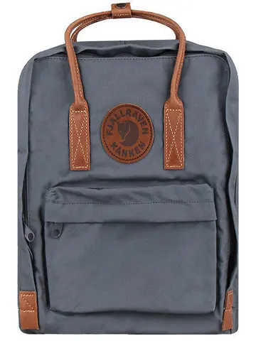 Рюкзак Fjallraven Kanken No. 2 Laptop 15&quot серый 28х16х40 см 18 л|Рюкзаки| |