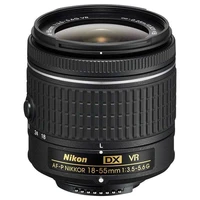USED Nikon AF-P DX NIKKOR 18-55mm f 3 5-5 6G Lens for Nikon DSLR Cameras