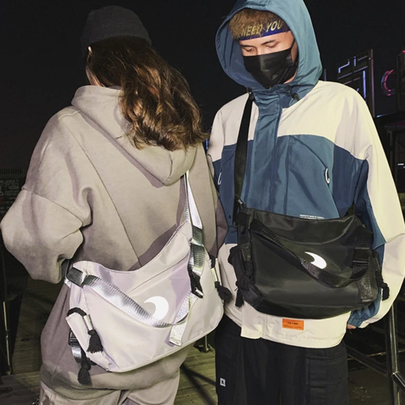 

Сумка на плечо для инструментов в стиле хип-хоп для мужчин, Модный водонепроницаемый мессенджер для занятий спортом на открытом воздухе, вм...