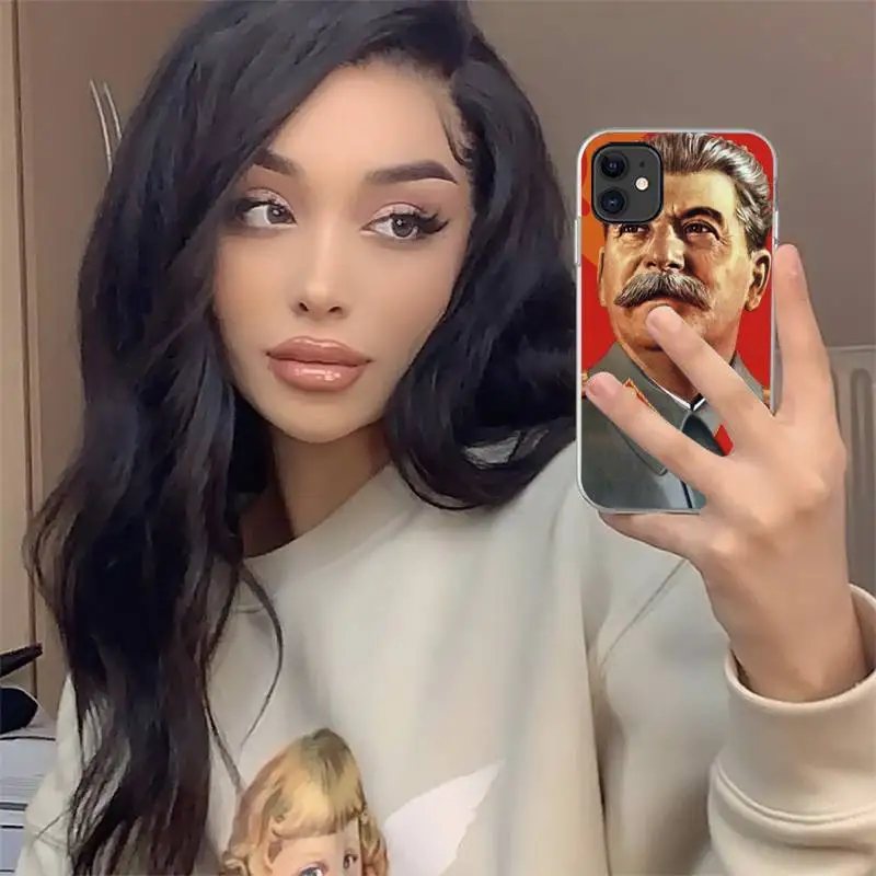 

Russian Commander Stalin leader Phone Case For iphone 12 mini 5 5s 5c se 6 6s 7 8 plus x xs xr 11 pro max