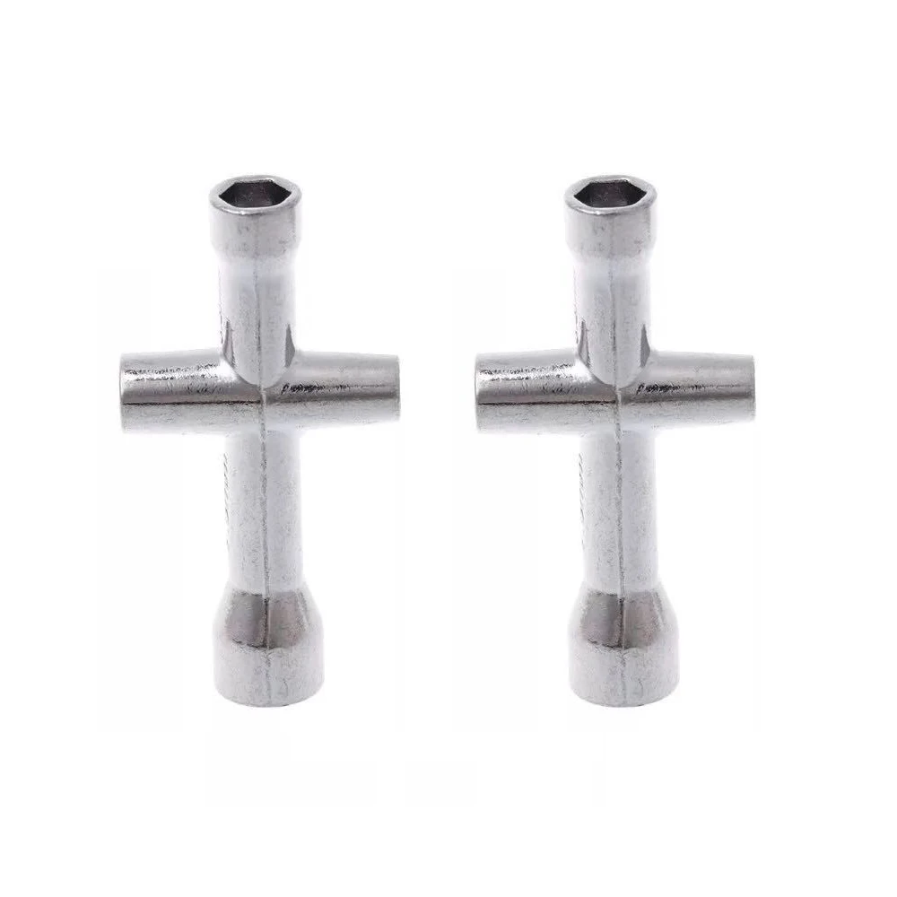 

2pcs Cross Wrench Hex Socket 4mm 5mm 5.5mm 7mm Repair tools for 1/10 HSP Traxxas Tamiya HPI Kyosho RC Car D90 SCX10 RC Crawler