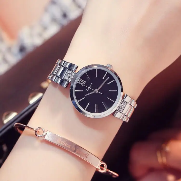 KIMIO 6133 женские часы наручные с магнитной застежкой модные кварцевые бриллиантами