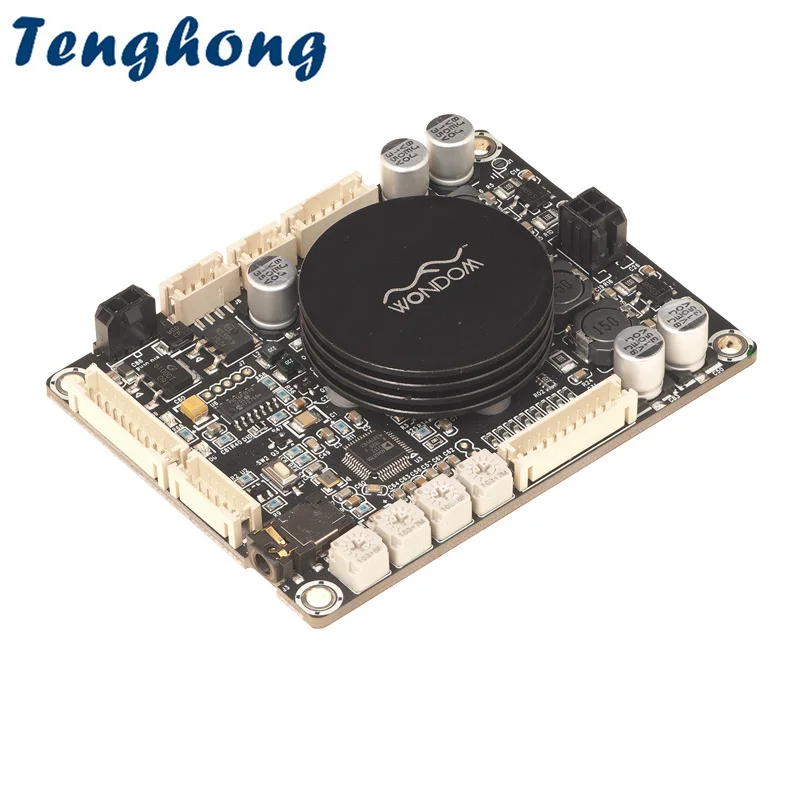 Плата усилителя мощности Tenghong 50 Вт * 2 Hi Fi усилитель звука класса D с DSP электронным