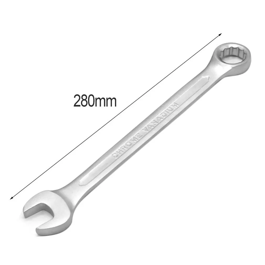

1PC 21mm-32mm Double Head Ratchet Spanner Combination Wrench Set Of Keys Skate Tool Gear Ring Wrench Repairing Tool