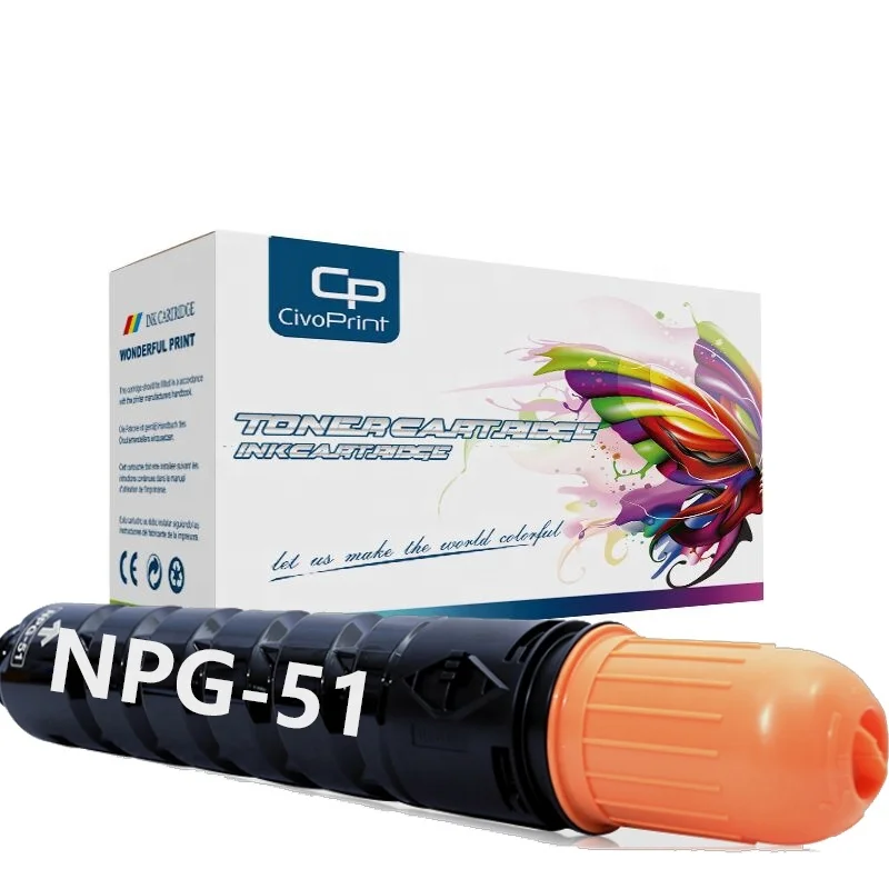 Civoprint совместимый NPG 51 GPR 35 тонер для canon IR2520 2520i 2525 2525i 2530 2530i(EXV33)|Картриджи с