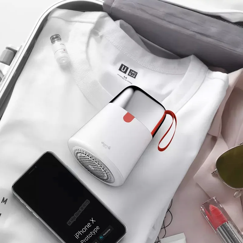Xiaomi Mijia Deerma переносное средство для удаления ворса волос мяч триммер для удаления свитера триммер с двигателем двойная головка дизайн USB зарядка