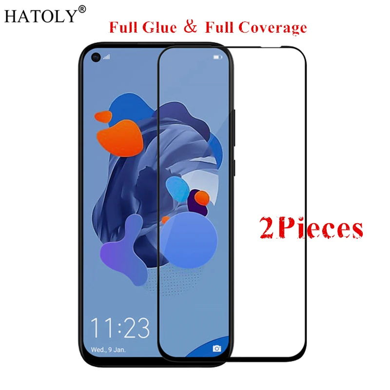 2 uds para Huawei Nova 5i Pro de vidrio templado de vidrio para Huawei Nova 5i Pro pantalla Protector de vidrio para Huawei Nova 5i Pro-0