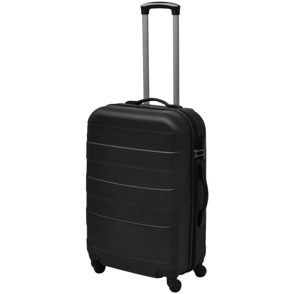 【USA Warehouse】3 Piece Hardcase Trolley Set Black