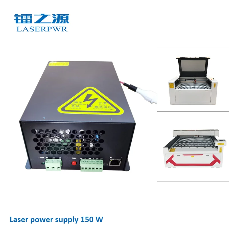 Лазерный блок питания LASERPWR HY-XA80 CO2 для лазерной трубки 60 Вт/70 Вт/80 Вт